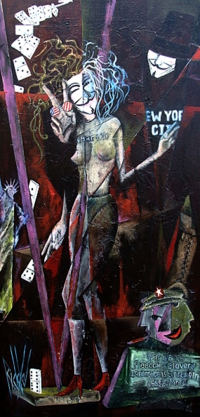 Steven Paul Riddle, Vendetta for Peace, Marion Royael Gallery